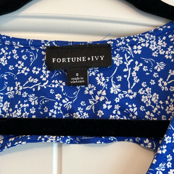 Fortune + Ivy Julianne Knit Back Detail Dress - Picture 5 of 7